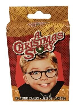 A Christmas Story Playing Cards Deck Festive Holiday Theme New Collectible Game